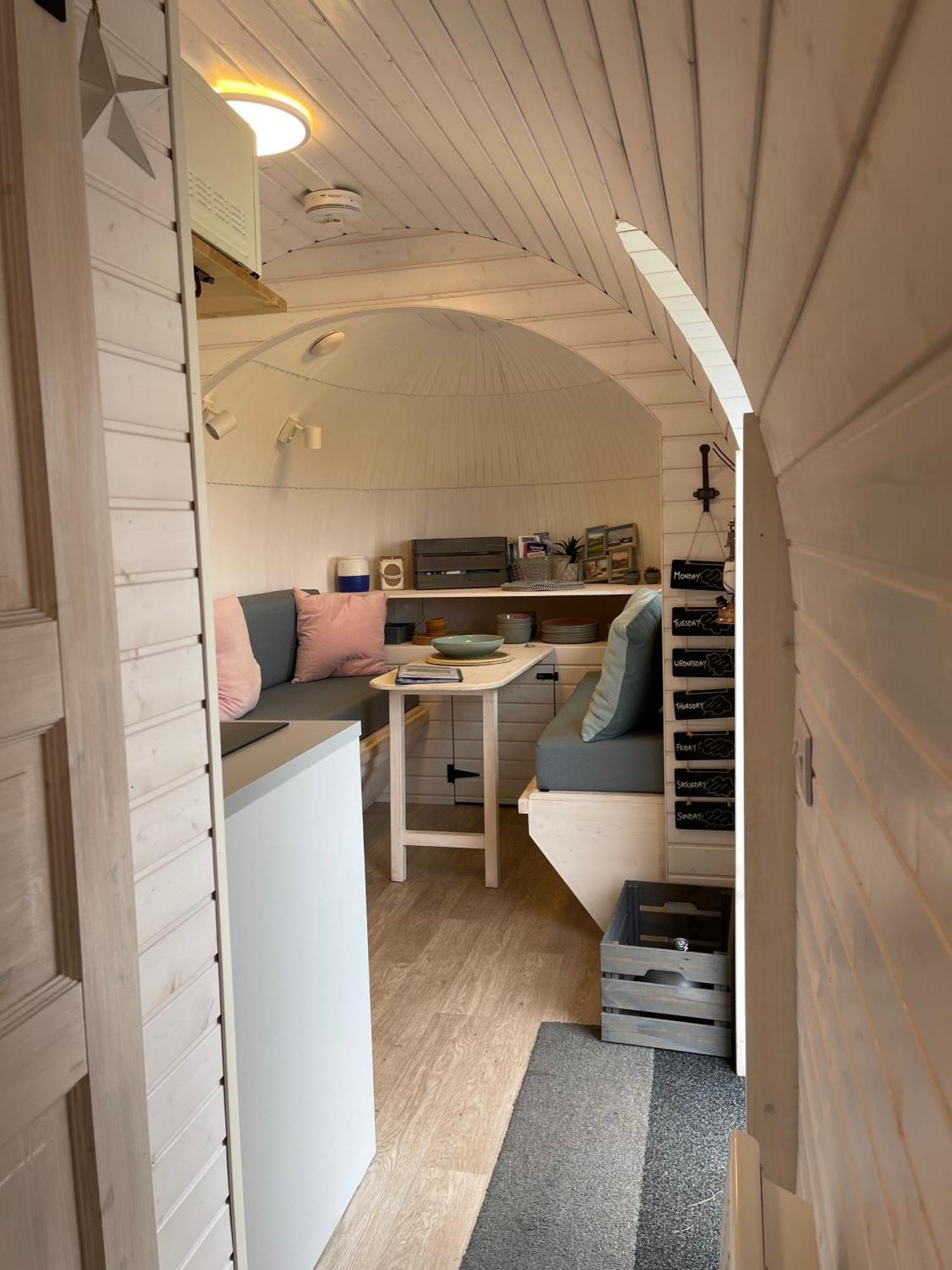 Clotted Cream -Lydcott Glamping, Cornish Sea Views Vila Looe Exterior foto