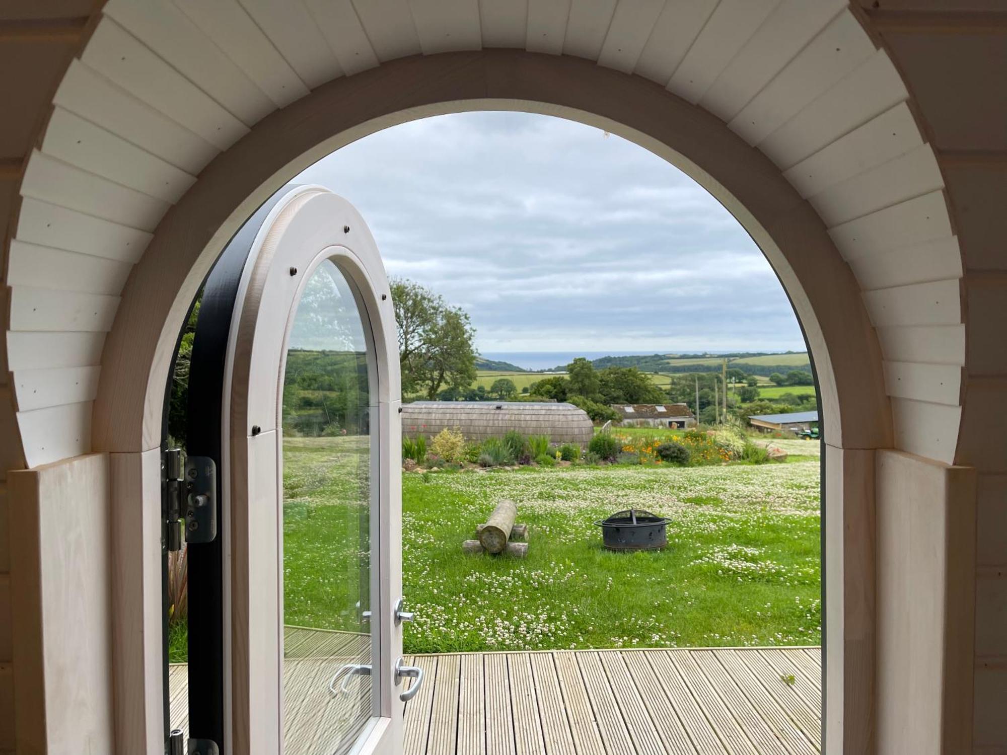 Clotted Cream -Lydcott Glamping, Cornish Sea Views Vila Looe Exterior foto